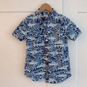 Vineyard Vines for Target boys’ shark button up size 10